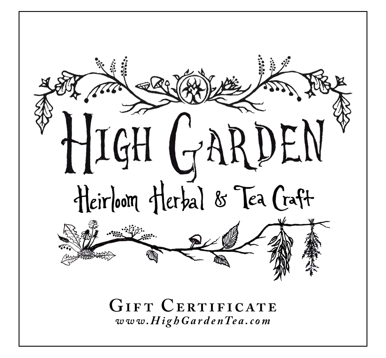HIGH GARDEN Gift Card