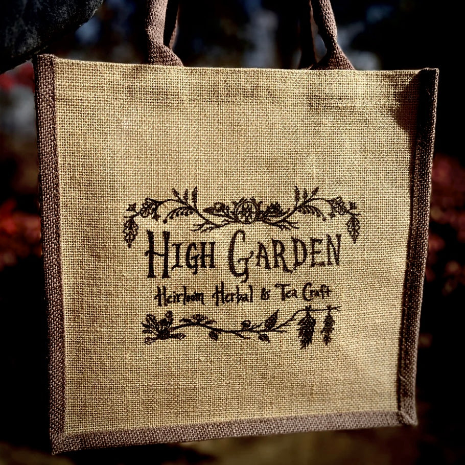 High Garden Jute Tote